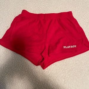 Pacsun Playboy Terry shorts